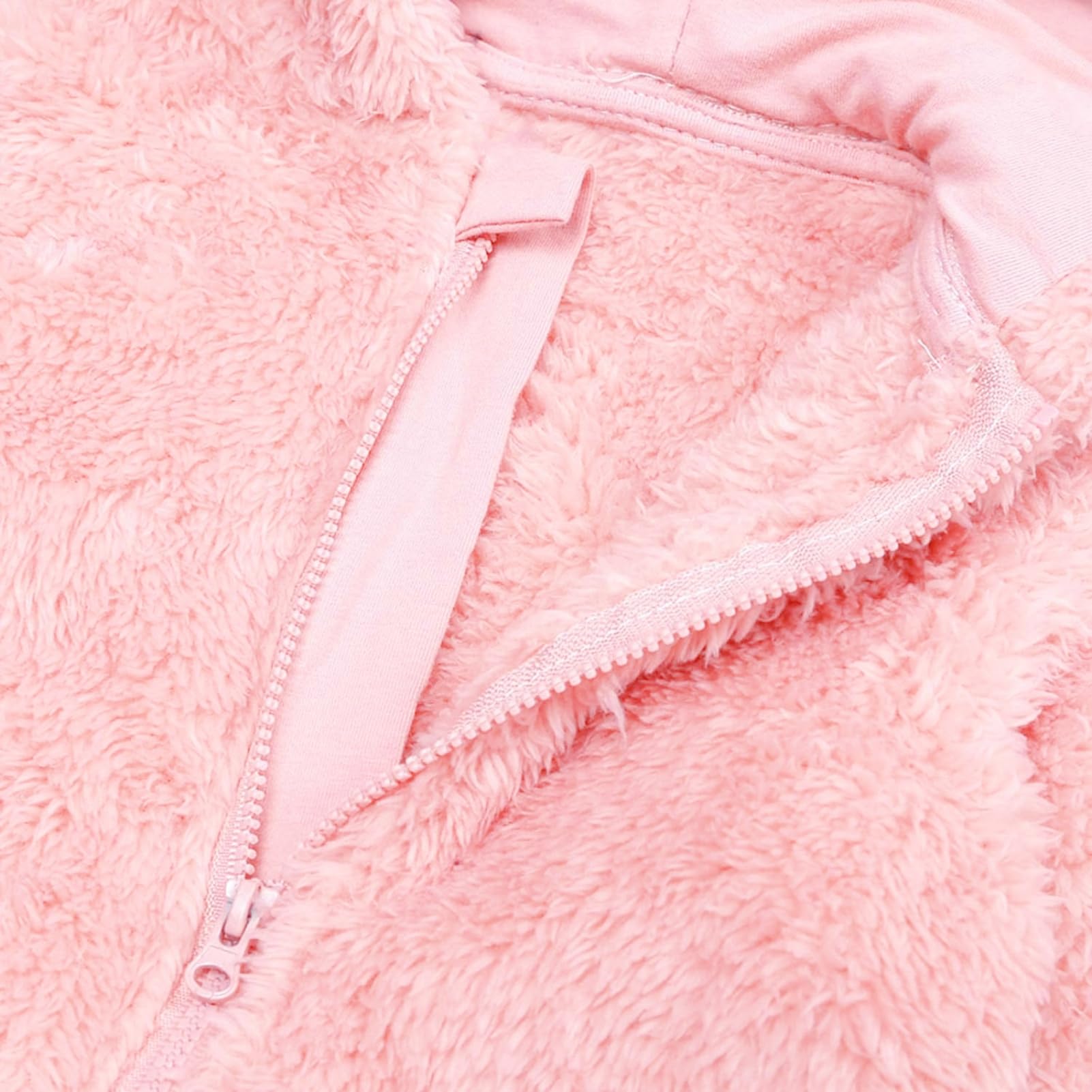 Newborn Baby Romper Fleece Onesie Jumpsuit Toddler Warm Hooded Outwear Outfits for Infant - Image 5