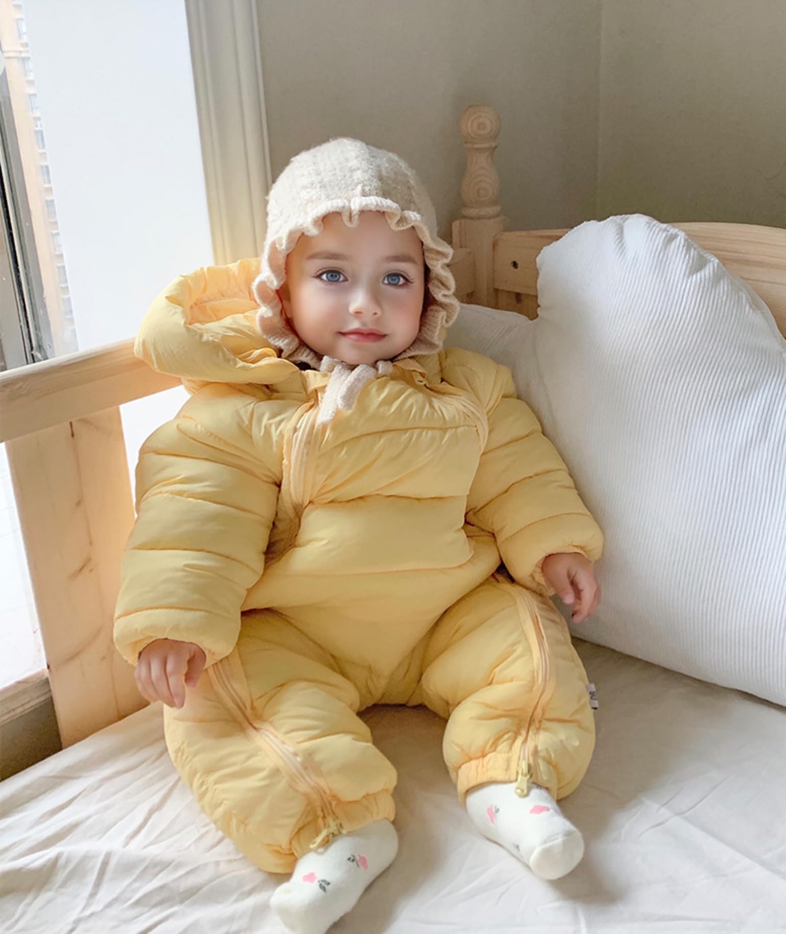 Ohrwurm Baby Cotton Down jackets Snow Wear Hoodie Jumpsuit Winter Double Zip Up Snowsuit - Image 7