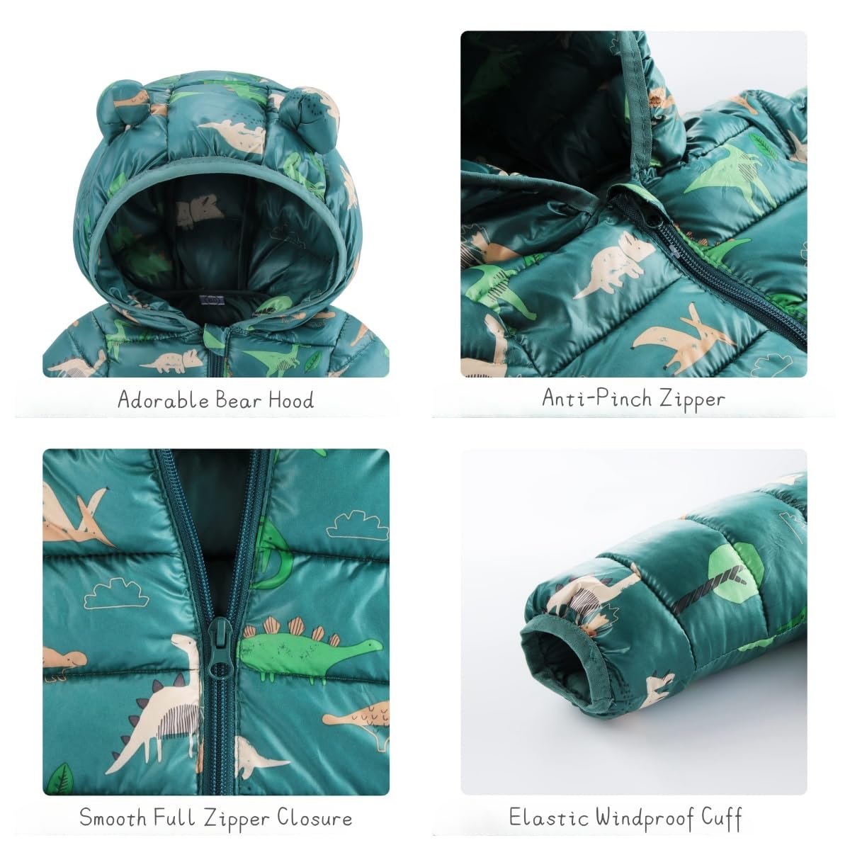 Ohrwurm Baby Ultralight Winter Hooded Jacket Coat Windproof Cute Warm Winter Outwear - Image 4