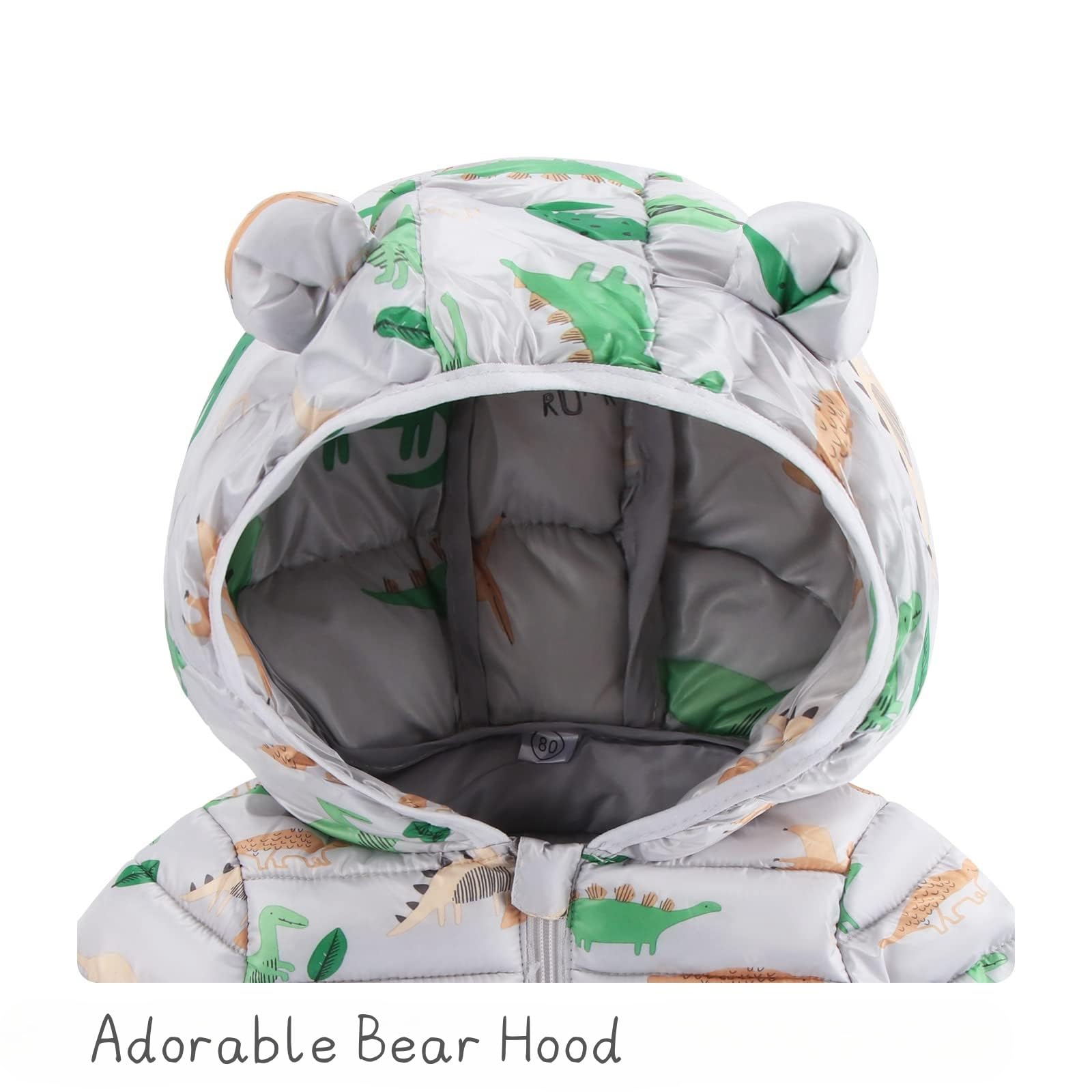Ohrwurm Baby Ultralight Winter Hooded Jacket Coat Windproof Cute Warm Winter Outwear - Image 3