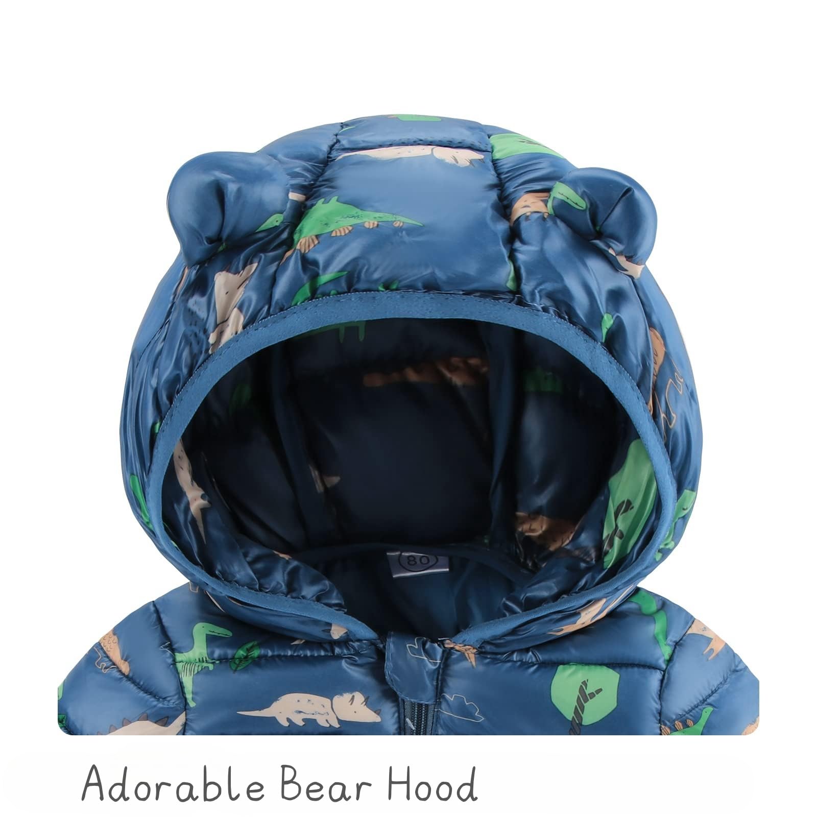 Ohrwurm Baby Ultralight Winter Hooded Jacket Coat Windproof Cute Warm Winter Outwear - Image 3
